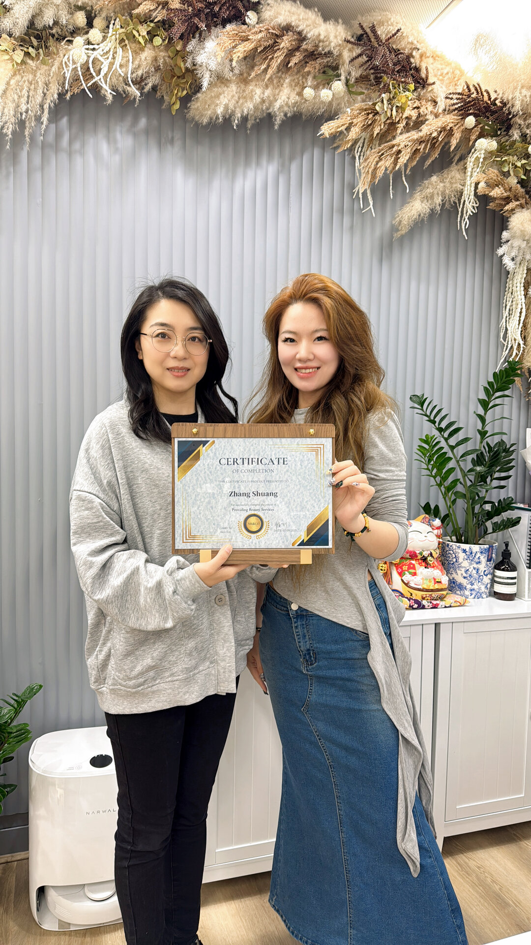 NB&CO. Academy student graduation and certification