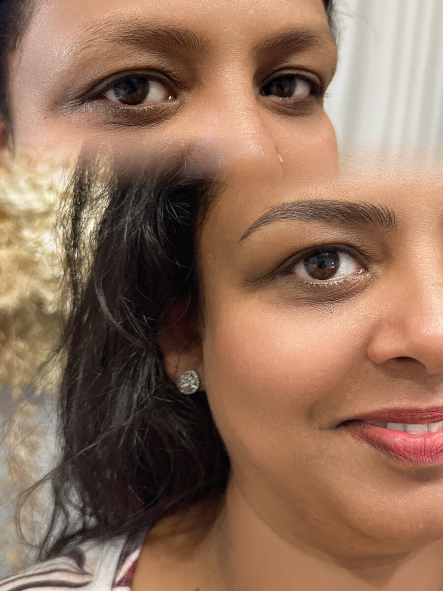 Natural nano brows results Melbourne - long-lasting eyebrow tattoo